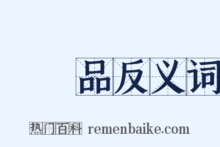 裝飾品反义词是什么意思的图片